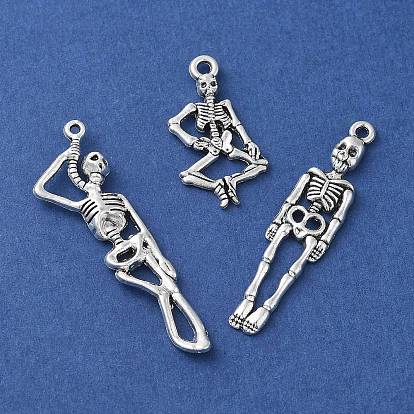 Тибетский стиль сплава подвески для Хэллоуина