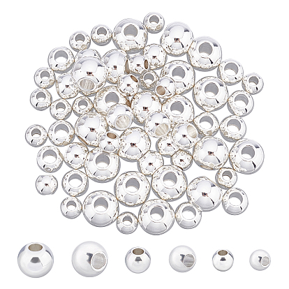 304 Stainless Steel Beads, Round