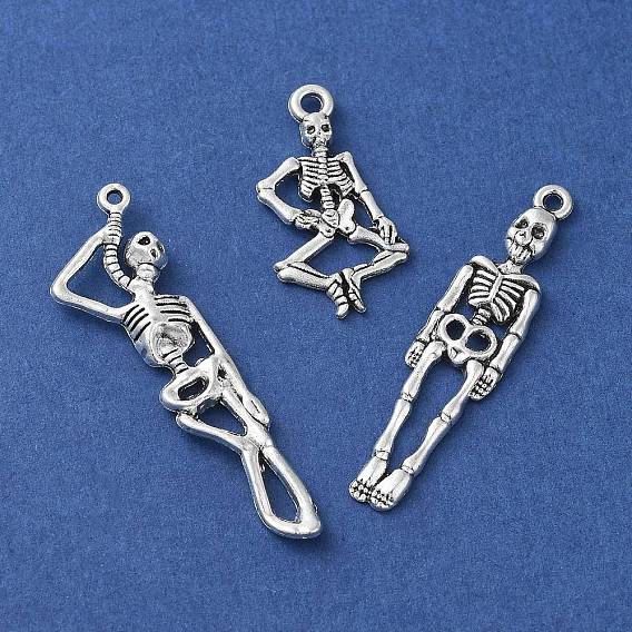 Тибетский стиль сплава подвески для Хэллоуина