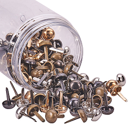Alloy Purse Handbag Feet Cone Studs, Spike Nailheads Brad