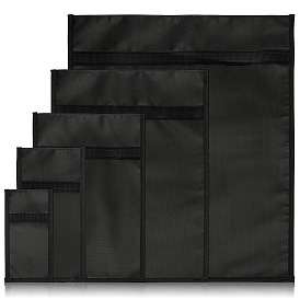 5шт. огнеупорные тканевые сигнальные экранирующие мешки, мешки Фарадея для ноутбуков и телефонов, прямоугольные