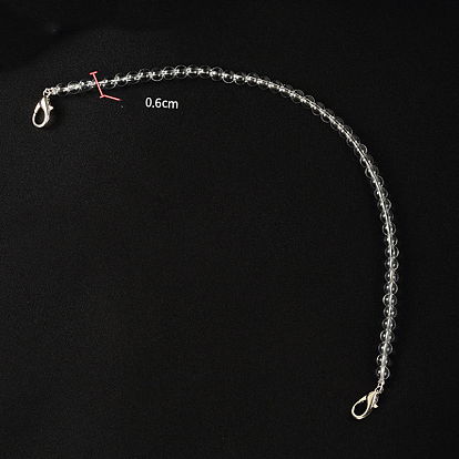 Fábrica de China Hombro de cadena de bolsa de perlas de plástico, con de metal, para accesorios de reemplazo de correas de bolsa cm a granel en línea - PandaWhole.com