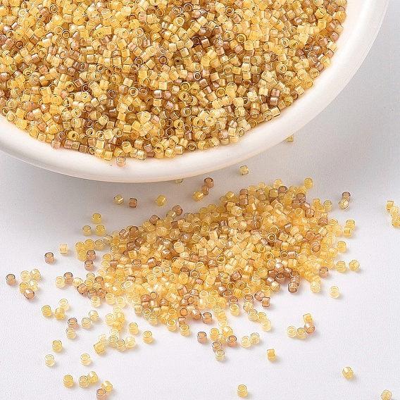 Бусины miyuki delica, цилиндр, японский бисер, 11/0