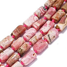 Natural Argentina Rhodonite Beads Strands, Nuggets