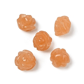 Натурального красного бисера авантюрин, роза