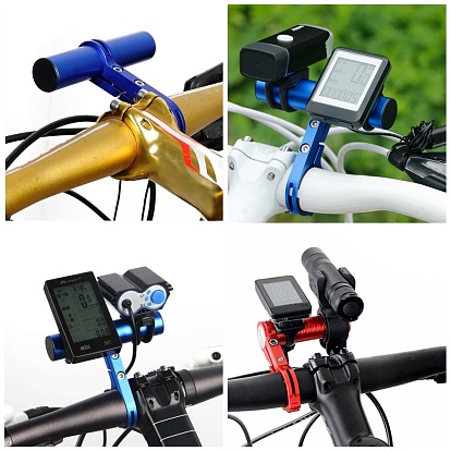 Gorgecraft Bicycle Handlebar Extension, Aluminium Alloy Rod, Plastic Extension, Iron Findings