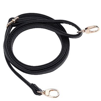 PU Leather Straps, with Imitation Leather Long Tassel Keychain, for Bag Straps Replacement Accessories