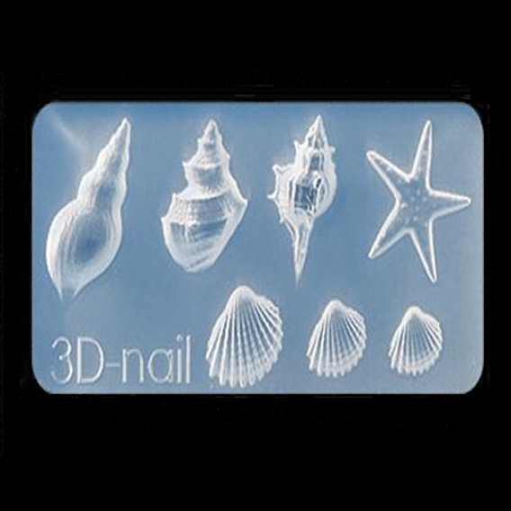 Силиконовые формы для украшения ногтей, формы для литья смолы