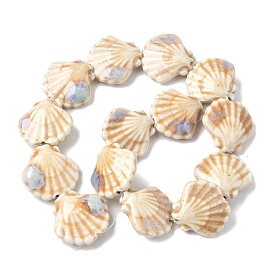 Фарфоровые бусы, формы раковины