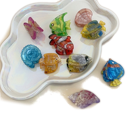 Акриловые коготь заколки, аксессуары для волос для женщин и девочек