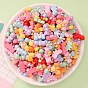 Opaque Resin Cabochons, Bowknot with Horn