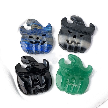 Украшения из тыквы из натурального драгоценного камня, украшение домашнего офиса