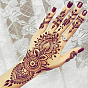 Body Art Tattoo Stencil for Hands, Temporary Tattoo Template