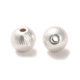 Long-Lasting Plated Alloy Beads, Round