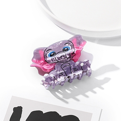 Заколки для волос в форме когтя из ацетата слоновой целлюлозы, аксессуары для волос для женщин и девочек