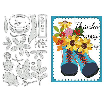 Углеродистая сталь разрезает трафареты, для diy scrapbooking, Фотоальбом, декоративная бумага для тиснения, цвет нержавеющей стали