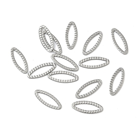 304 нержавеющей стали связывающий кольца, текстурированный конский глаз, не тускнеет