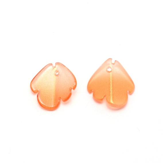 Handmade Lampwork Pendants, Petaline