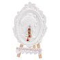 Wood and Gypsum Photo Frames, Table Top Picture Frames, for Arts and Crafts DIY Painting Projects