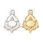 Pendentifs en acier inoxydable, charmes de gourde, plaqué longue durée