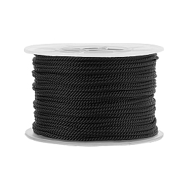 Cordon milan en polyester, cordon torsadé, ronde