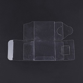 Cajas de embalaje de plástico transparente, cubo