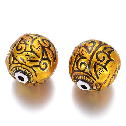 CCB пластиковые шарики, овальные