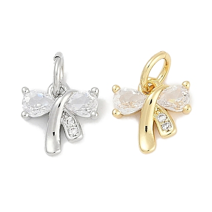 Стойки обшивки латунные подвески, с кубического циркония, бантом прелести, долговечный, без свинца и без кадмия, с целью перехода в кольце