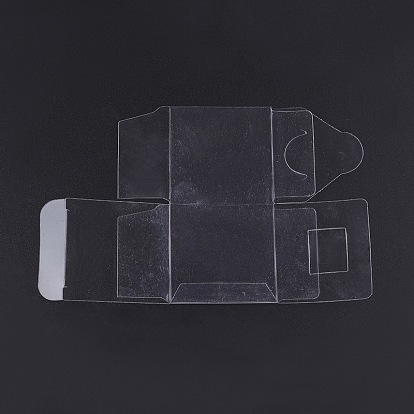 Cajas de embalaje de plástico transparente, cubo