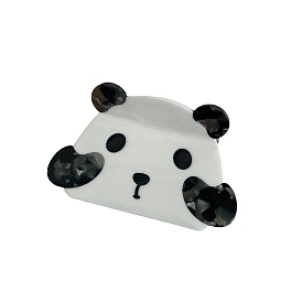 Заколки для волос с когтями из ацетата целлюлозы (смола), панда, аксессуары для волос для женщин и девочек