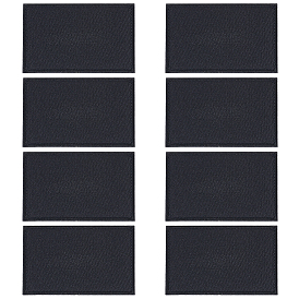 8 Bags Rectangle Nylon Blank Hook & Loop Tapes
