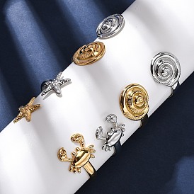 304 женские браслеты-манжеты из нержавеющей стали