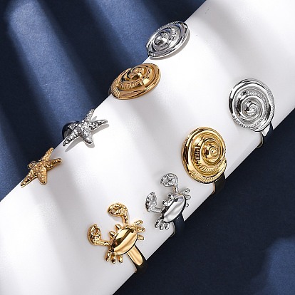 304 женские браслеты-манжеты из нержавеющей стали