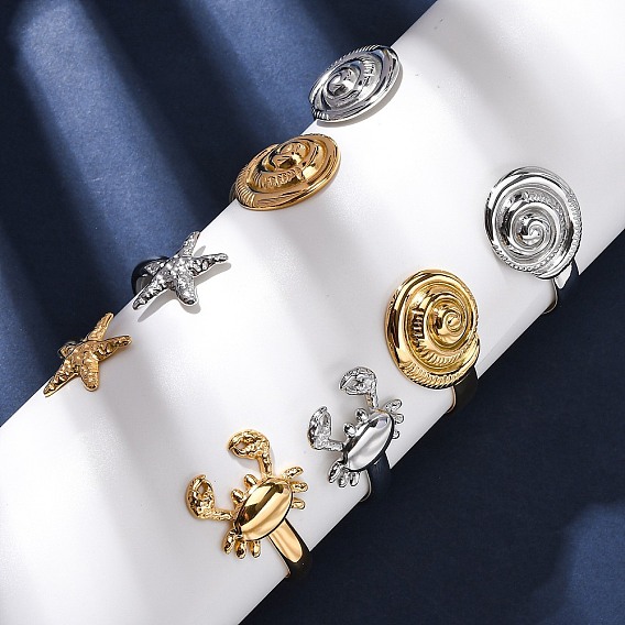 304 женские браслеты-манжеты из нержавеющей стали