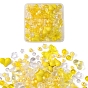 DIY Cute Bracelet Making Kits, Including Heart & Bowknot & Candy & Star Acrylic Beads, Elastic Thread