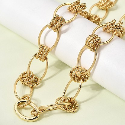 13мм латунные овальные звенья цепи ожерелья, стойки покрытие, долговечный, без кадмия и без свинца