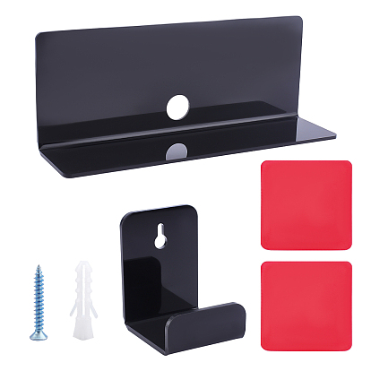 Acrylic Tray, Hanging Rack Tray Bracket, for Jewelry Display, Acrylic Tray, Hanging Rack Tray Bracket