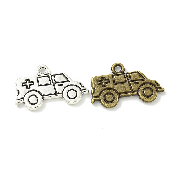 Сплавочные подвески тибетского стиля, без свинца и без кадмия, скорая помощь