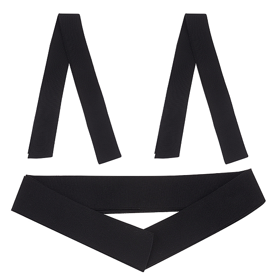 95% полиэстер и 5% спандекс резинка для манжет, отделка воротника выреза горловины пояса