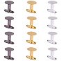 Brass Cuff Button, Cufflink Findings for Apparel Accessories