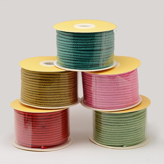 Плетеные нити нейлона, 3.5 мм, около 21.87 ярдов (20 м) / рулон