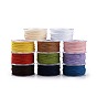 Macrame Cotton Cord, Braided Rope, with Plastic Reel, for Wall Hanging, Crafts, Gift Wrapping