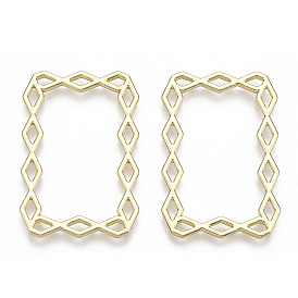 Подвески из сплава , прямоугольный шарм