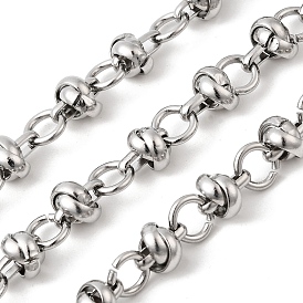 304 звенья узловой цепи из нержавеющей стали, несварные, с катушкой