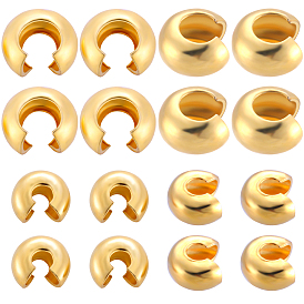 16 шт. 2 размер 925 крышка для обжимного бисера из стерлингового серебра