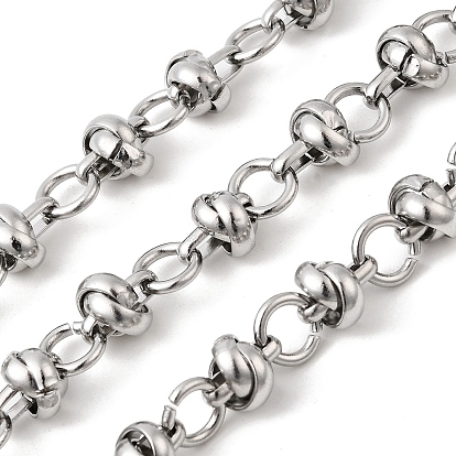 304 звенья узловой цепи из нержавеющей стали, несварные, с катушкой