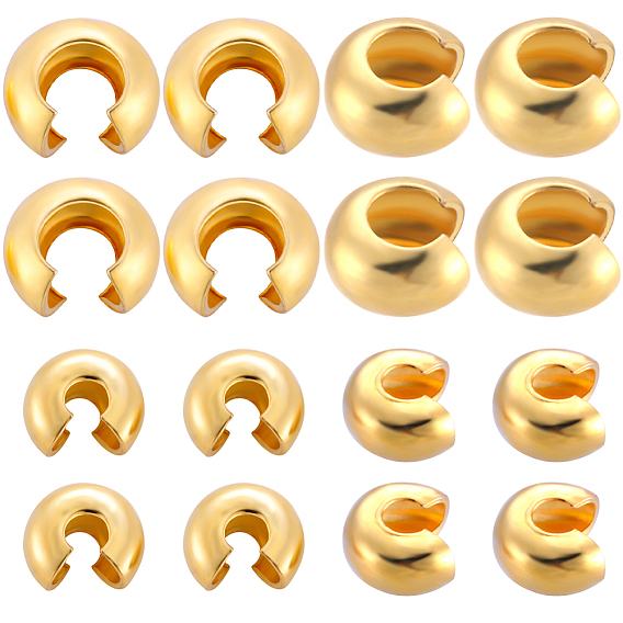 16 шт. 2 размер 925 крышка для обжимного бисера из стерлингового серебра