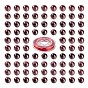 100Pcs 8mm Garnet Beads, with 10m Elastic Crystal Thread, for DIY Stretch Bracelets Making Kits