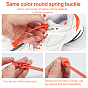 Polyester Latex Elastic Cord Shoelace, with Plastic Spring Cord Locks