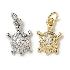 Латунные микро проложить кубического циркония прелести, черепаховые чары, с целью перехода в кольце, стойки покрытие, долговечный, без кадмия и без свинца